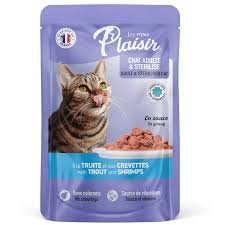 Plaisir Sachets fraîcheur pour Chaton 100g bleu